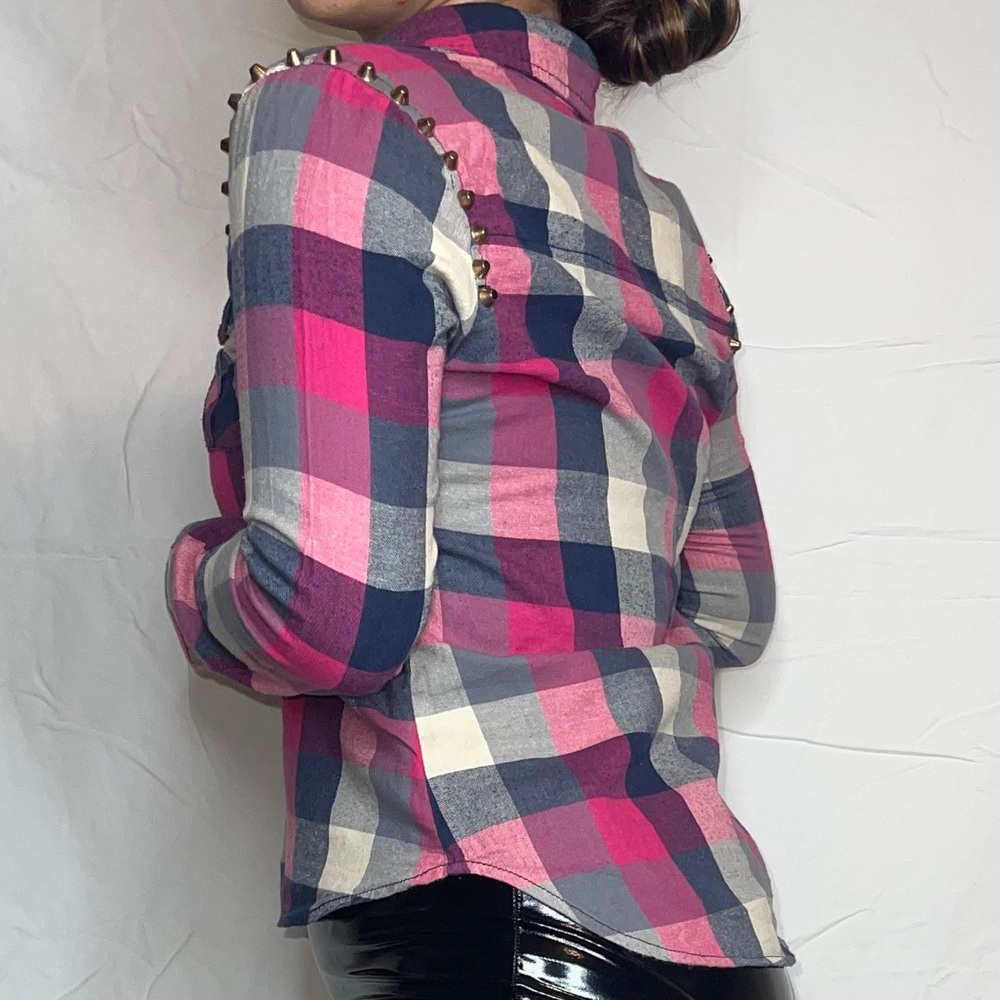 Studded Flannel - Picture 2 of 5